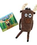 Tuned Out Children's Book and Moose Critter Pet