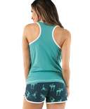 Funky Moose Blue Women's Tank & Short Set