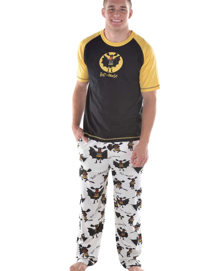 Bat Moose Men's PJ Set