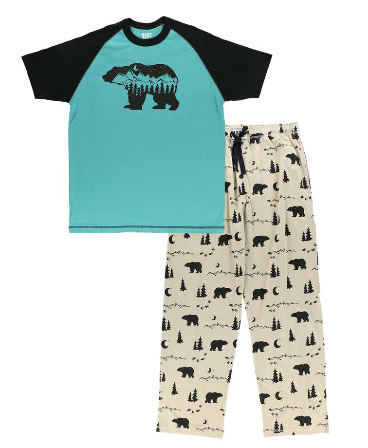 Mountain Bear Men's PJ Set