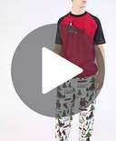 Sawing Logs Men's Bear PJ Set