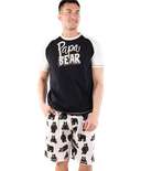 Papa Bear Men's Pajama Short Set