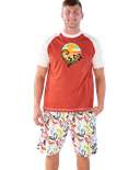 Gecko Men's Pajama Short Set