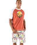 Gecko Men's Pajama Short Set