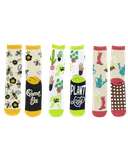 Flower Sock 3 Pack