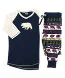 Bear Fair Isle Women's Legging Set