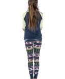 Bear Fair Isle Women's Legging Set
