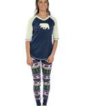 Bear Fair Isle Women's Legging Set