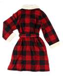 Moose Plaid Women's Bathrobe