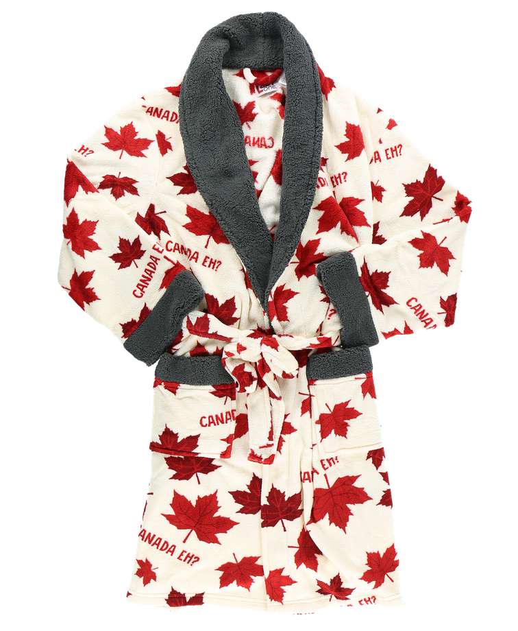 Canada Eh? Women's Bathrobe