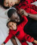 Red Classic Moose Pajamas