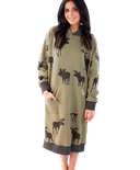 Mountain Made Moose Sleep Hoodie