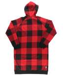 Red Plaid Sleep Hoodie