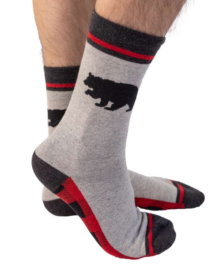Bear Cheeks Crew Sock