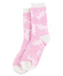 Pink Classic Moose Crew Sock