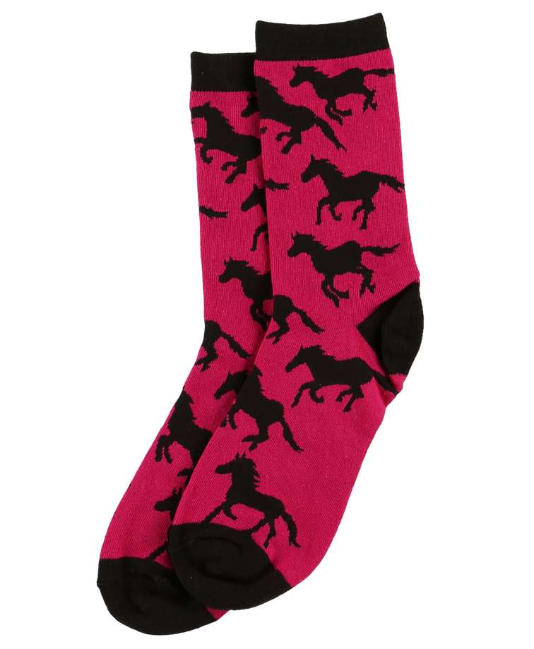 I Don't Horse Around Crew Sock