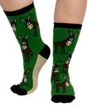Lazy Ass Donkey Crew Sock