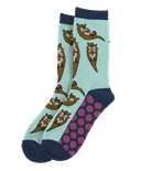 Otterly Exhausted Crew Sock