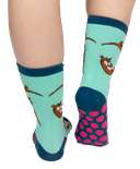 Otterly Exhausted Crew Sock