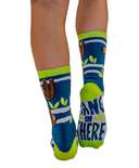 Hang in There Sloth Crew Sock