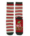 Nice Elf Crew Sock