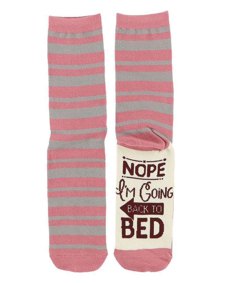 Back to Bed Crew Sock