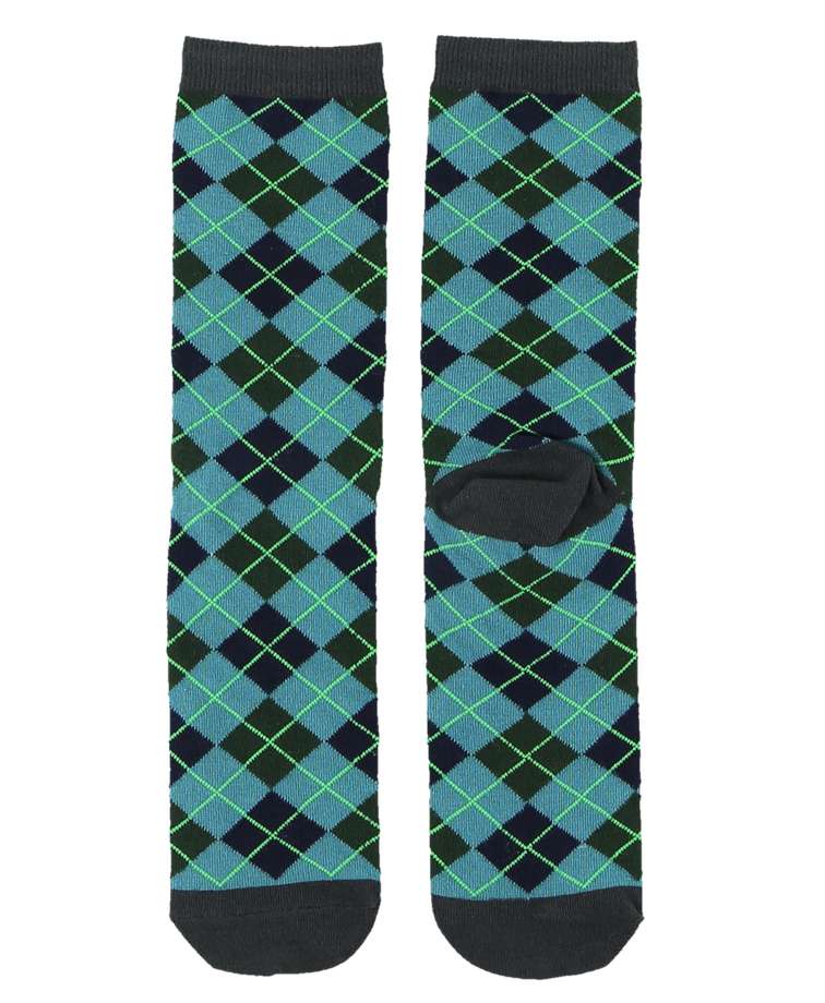 Golf Argyle Crew Sock