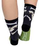 Ex-Stinked Dinosaur Adult Crew Sock