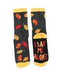 Leaf Me Alone | Crew Sock