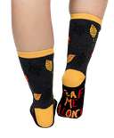 Leaf Me Alone | Crew Sock