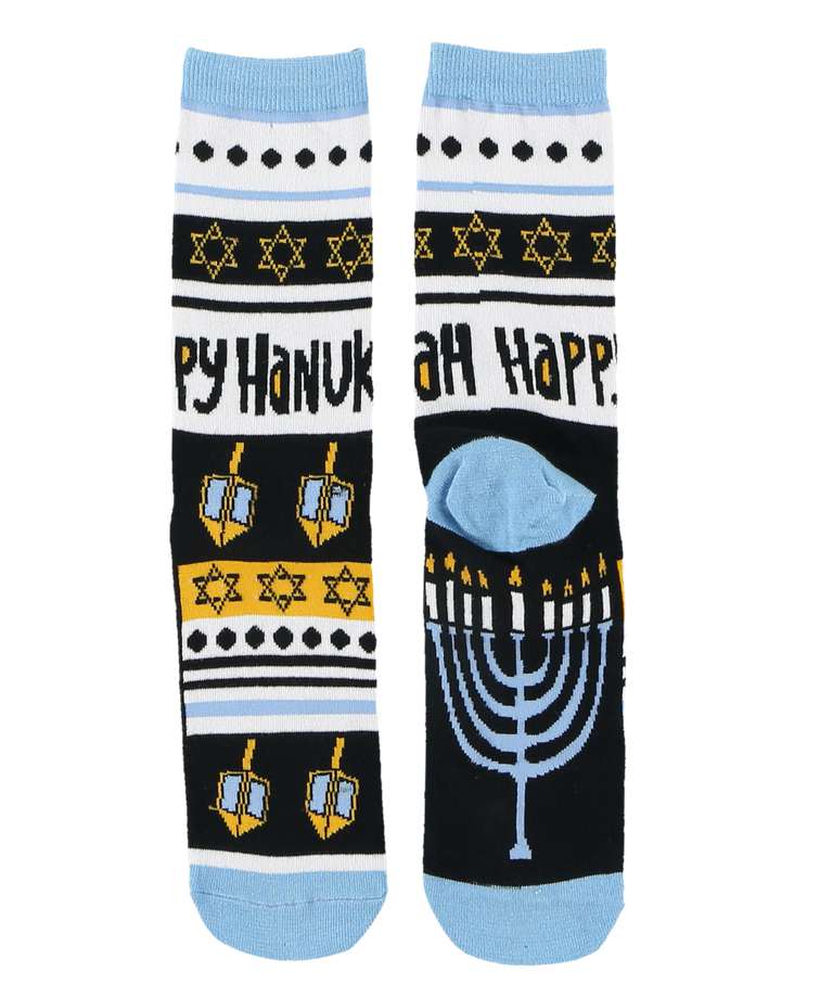 Hanukkah Crew Sock