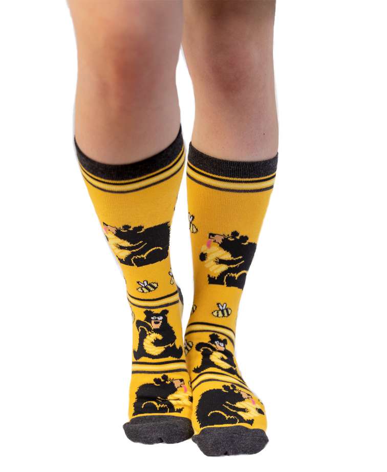 Sweet Dreams Bear Crew Sock
