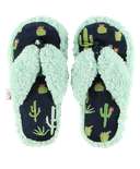 Cactus Blue Spa Slipper