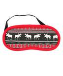 Moose Fair Isle Sleep Mask