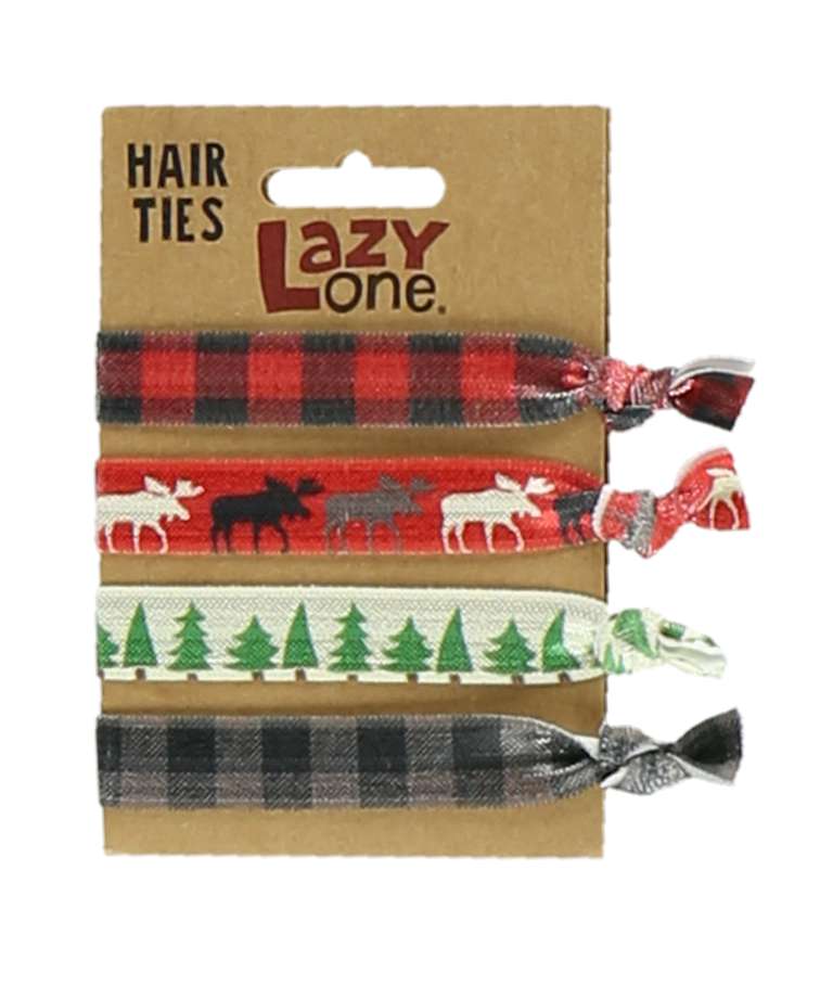 Red Moose Hair Ties