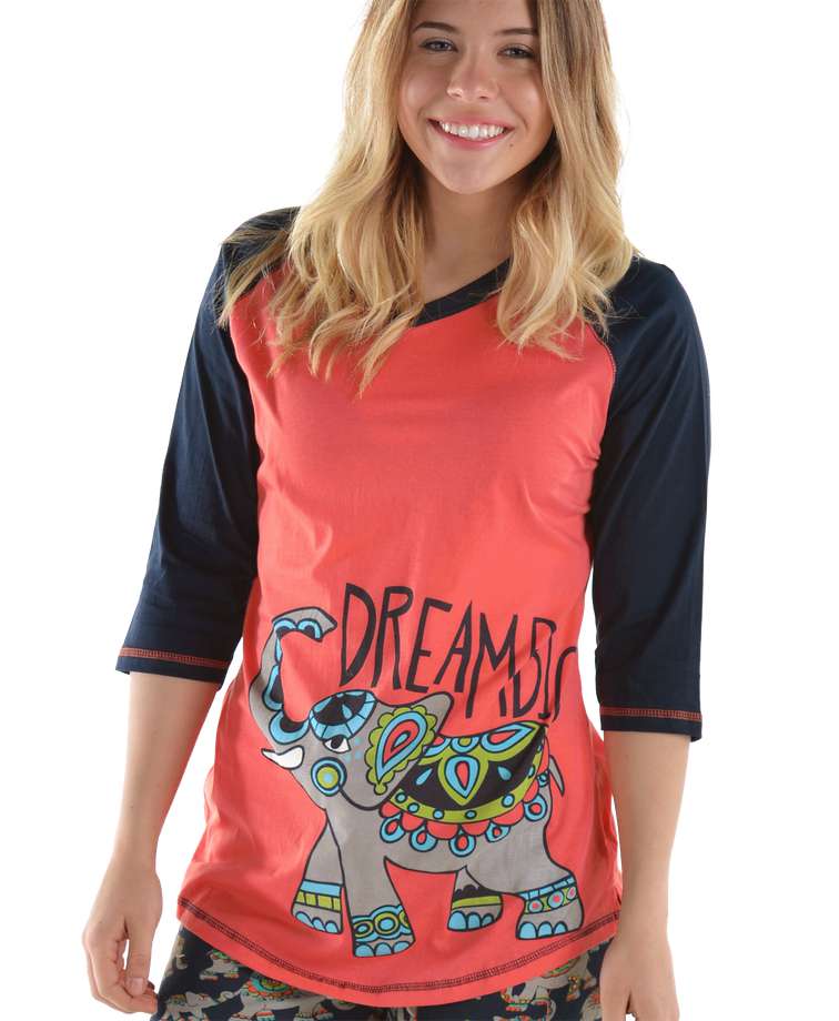 Dream Big Women's Elephant Tall Tee