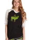 Elk Fair Isle Women's Tall Tee