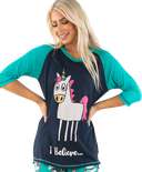 I Believe Women's Unicorn Tall Tee
