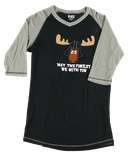 May The Forest Be With You Women's Moose Tall Tee