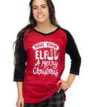 Have Your Elf A Merry Christmas Women's Tall Tee