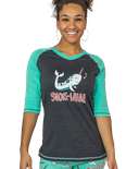 SnoreWhal Women's Narwhal Tall Tee