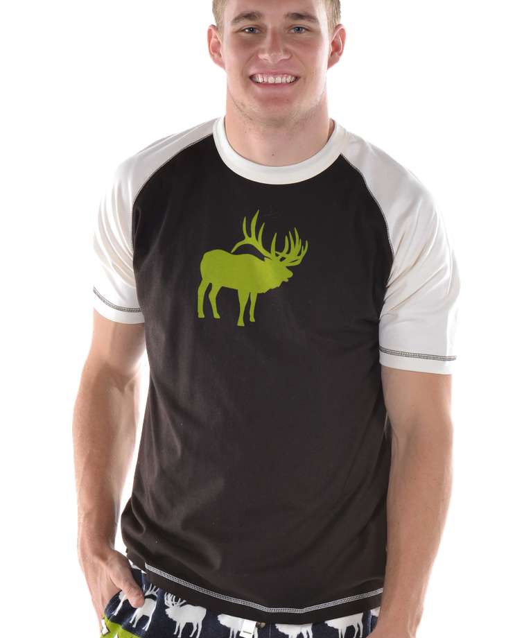 Elk Fair Isle Men's PJ Tee
