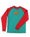 Pattern Moose Men's Long Sleeve PJ Tee