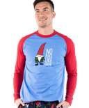 No Place Like Gnome Men's Long Sleeve PJ Tee