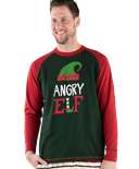 Angry Elf Long Sleeve PJ Tee