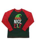 Nice Elf Long Sleeve PJ Tee