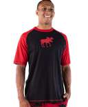 Red Classic Moose Men's PJ Tee