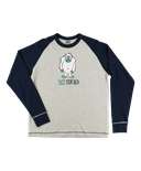 Yeti For Bed Men's Long Sleeve PJ Tee