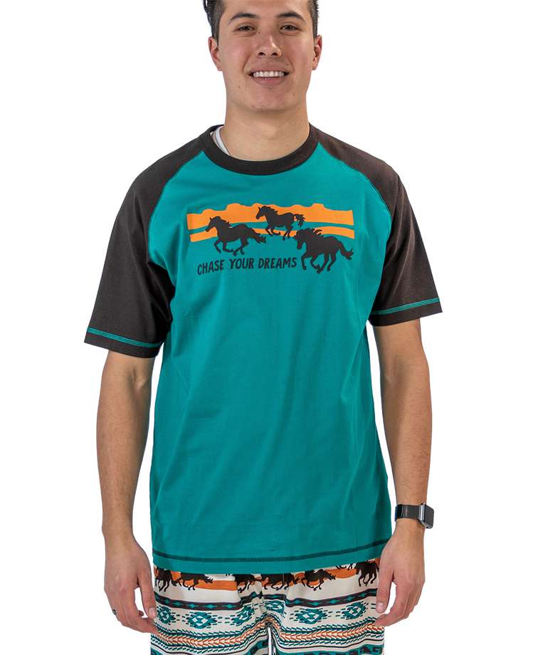 Chase Your Dreams Men's Horse PJ Tee
