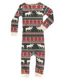 Moose Fair Isle Infant Union Suit